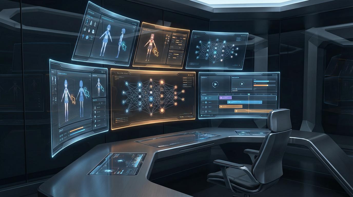 同人动漫AI动漫制作
