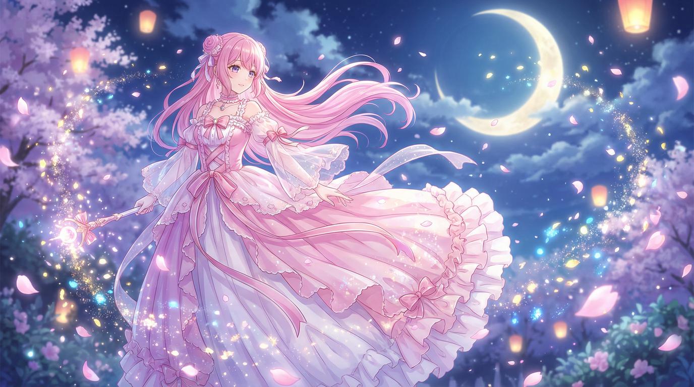 同人动漫动漫-月光魔法少女